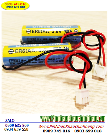 Mitsubishi ER6; Pin nuôi nguồn Mitsubishi ER6 lithium 3.6v AA1800mAh _Japan